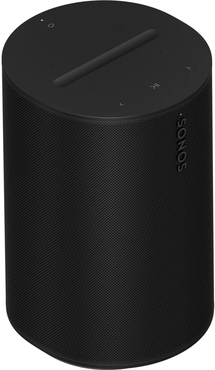 Era 100 - Smart speaker - Wifi & Bluetooth - Spraakbediening - Stereo geluid van Sonos in Zwart – productfoto