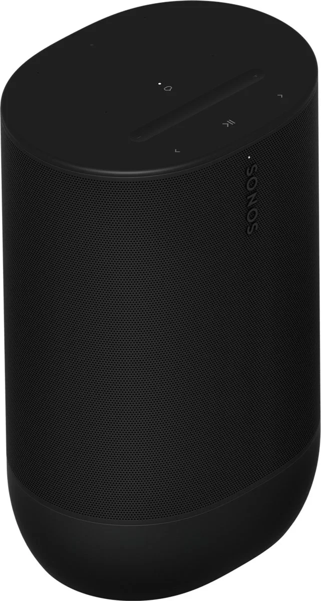 Move 2 - Draagbare smart speaker - Wifi & Bluetooth - Tot 24 uur batterijduur - Waterbestendig van Sonos in Zwart – productfoto