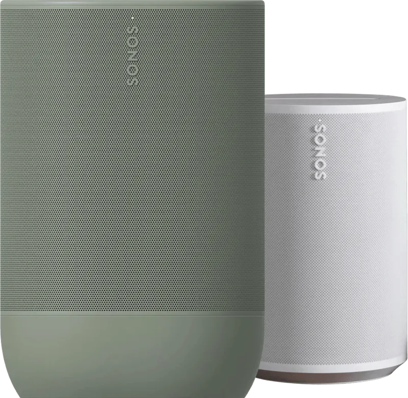 Move 2 Groen + Era 100 wit by Sonos – product photo