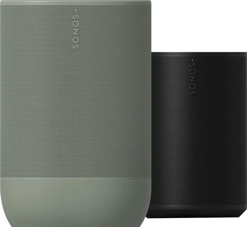 Move 2 Groen + Era 100 zwart by Sonos – product photo