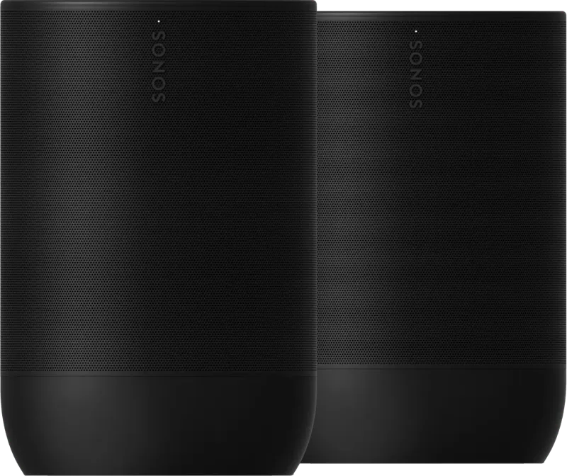 Move 2 Zwart Duopack de Sonos – photo produit