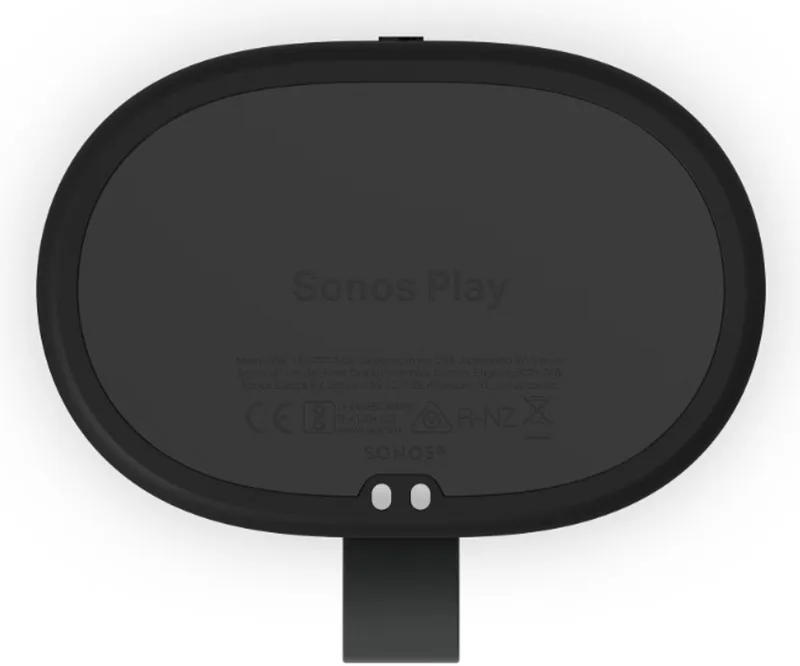 Play - Draagbare smart speaker - Wifi & Bluetooth - Tot 24 uur batterijduur - Waterdicht (IP67) van Sonos in Zwart – productfoto