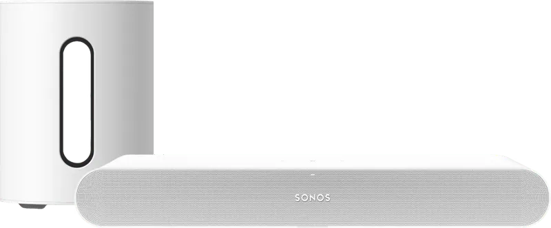 Ray 3.1 + Sub Mini Wit by Sonos – product photo