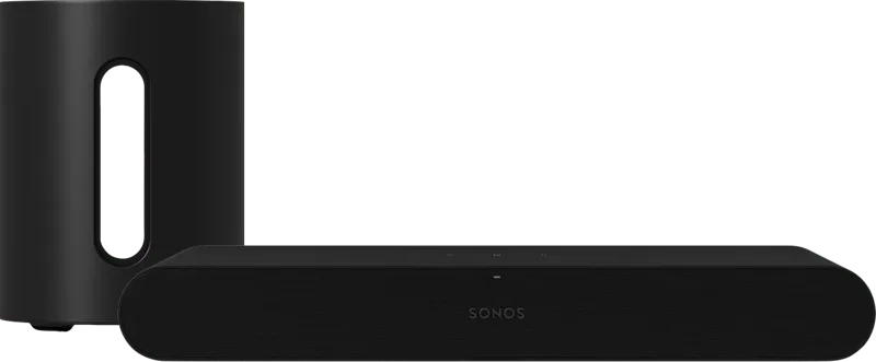 Ray 3.1 + Sub Mini Zwart by Sonos – product photo