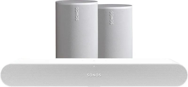 Ray Wit + 2x ERA 100 Wit de Sonos – photo produit