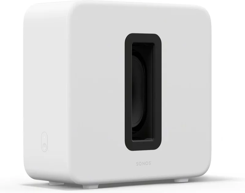 Sub 4 - Draadloze subwoofer - Diepe bas - Voor Sonos-systeem by Sonos in White – product photo