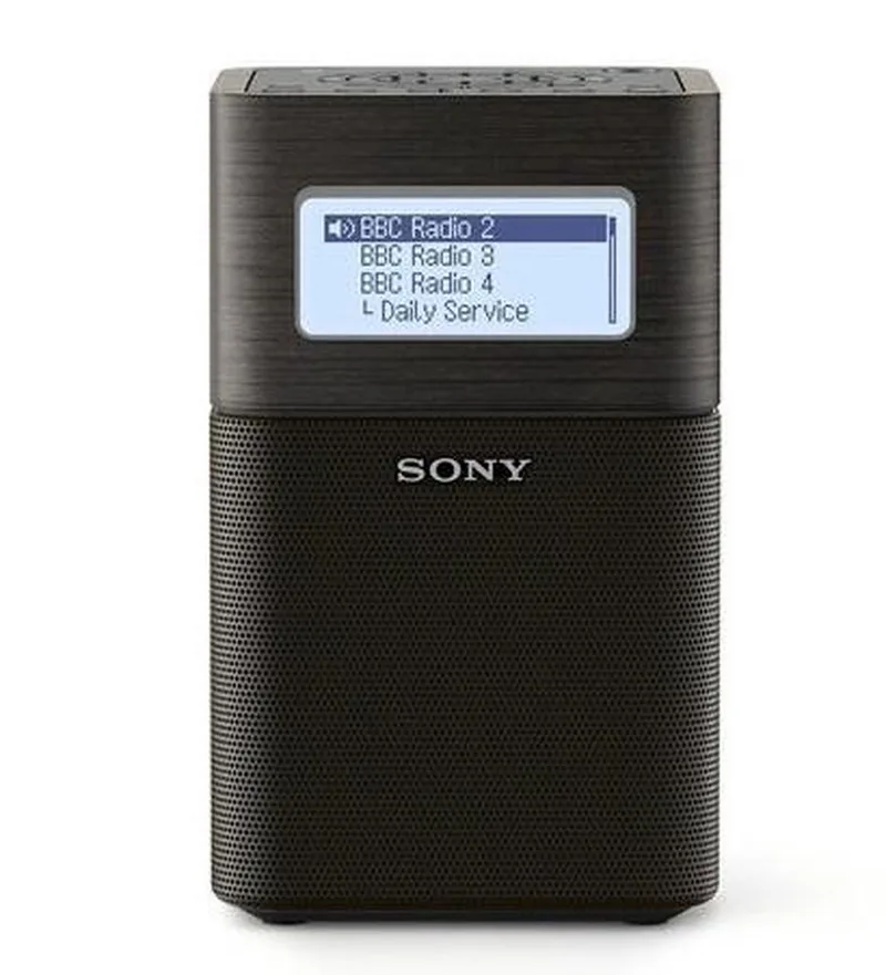 BLUETOOTH DIGITAL RADIO WITH DAB/FM van Sony in Zwart – productfoto