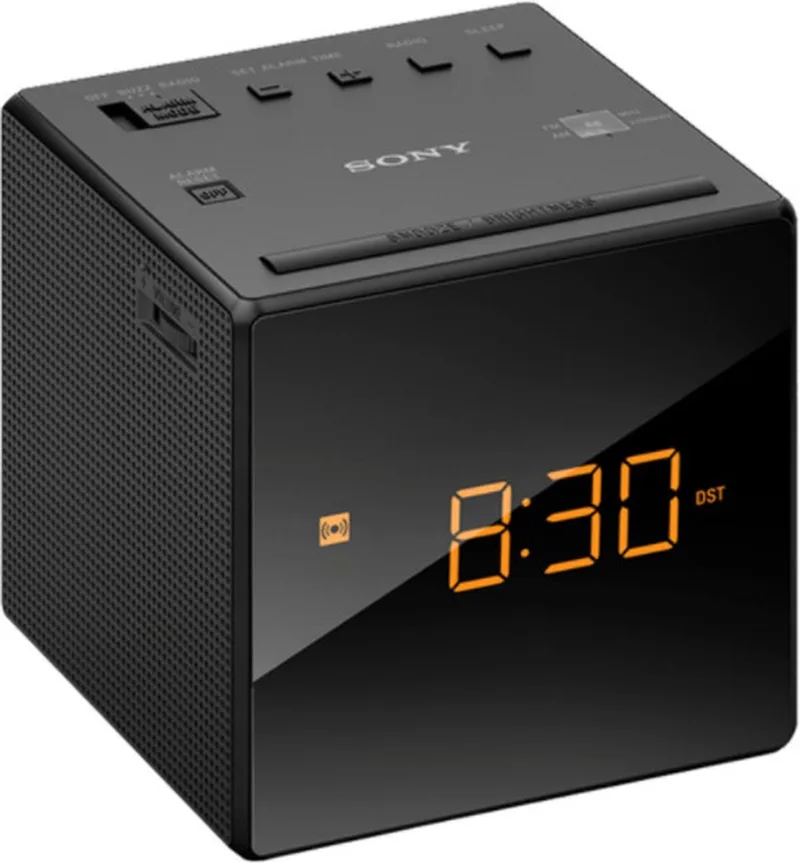ICF-C1B - Wekkerradio - Zwart van Sony in Icfc1b – productfoto