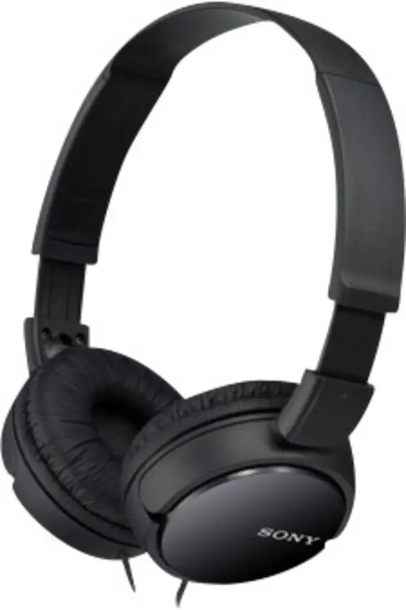 MDR-ZX110 On Ear Kopfhörer kabelgebunden Stereo Schwarz Faltbar by Sony – product photo