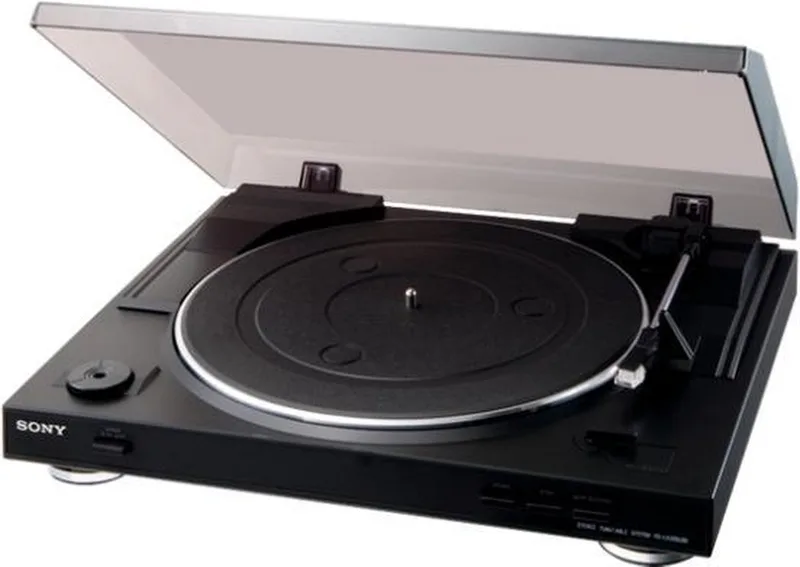 PS-LX300USB - Platenspeler - USB-platenspeler by Sony in Black, Silver – product photo