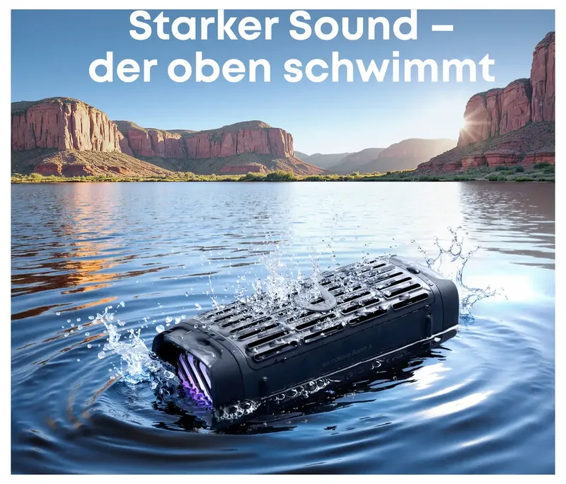 Boom 3i Bluetooth® Lautsprecher Schwarz by Soundcore – product photo 2 of 2