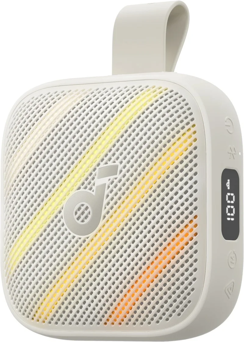 BOOM GO 3I - Feestluidspreker - 15W de Soundcore en Beige – photo produit
