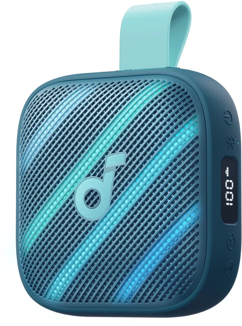BOOM GO 3I - Feestluidspreker - 15W de Soundcore en Bleu – photo produit