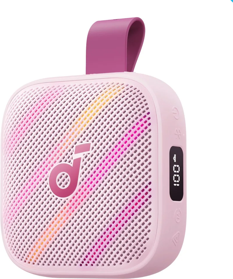 BOOM GO 3I - Feestluidspreker - 15W de Soundcore en Rose – photo produit