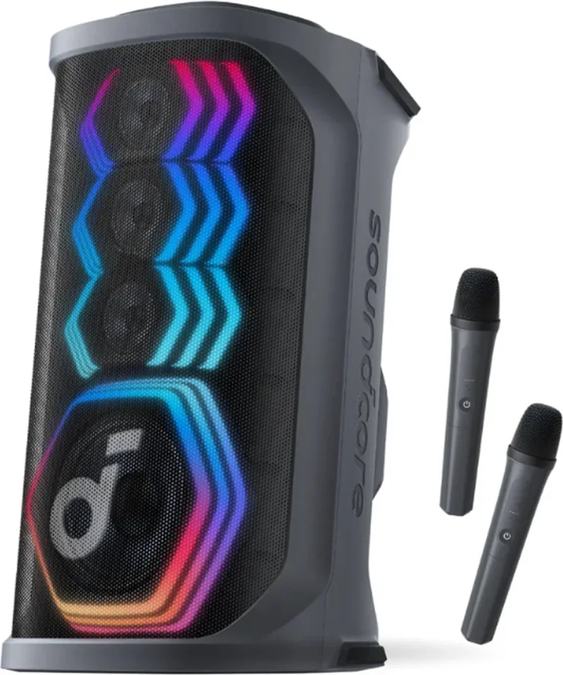 Rave 3 - Draadloze stereoluidspreker - Zwart - 160W van Soundcore in Zwart – productfoto