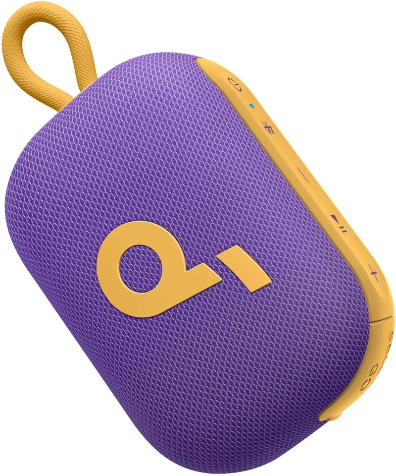 Select 4 Go Bluetooth-luidspreker by Anker - Ultra draagbaar - Tot 20 uur speeltijd - IP67 waterdicht en stofdicht - Drijvend - Krachtig geluid - Ideaal voor binnen en buiten - Wandelen en fietsen by Soundcore in Purple – product photo