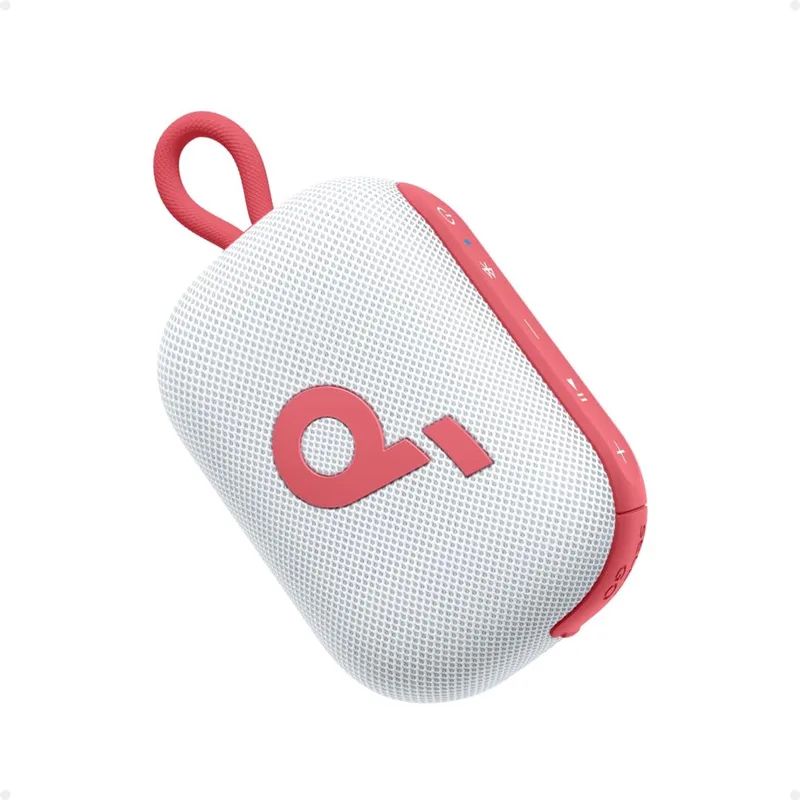 Select 4 Go Bluetooth Speaker - Ultra draagbaar - Tot 20 uur afspeeltijd - IP67 waterdicht en stofdicht - Drijfbaar - Krachtig geluid - Ideaal voor binnen en buiten - Wandelen en fietsen van Soundcore in Wit – productfoto