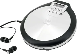 CD9220 Tragbarer CD-Player CD, CD-R, CD-RW, MP3 Akku-Ladefunktion Schwarz, Grau von Soundmaster – Produktfoto 1 von 2