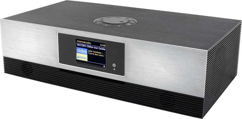 ICD2080SW - Radio - DAB - Internet radio - Bluetooth van Soundmaster in Grijs – productfoto