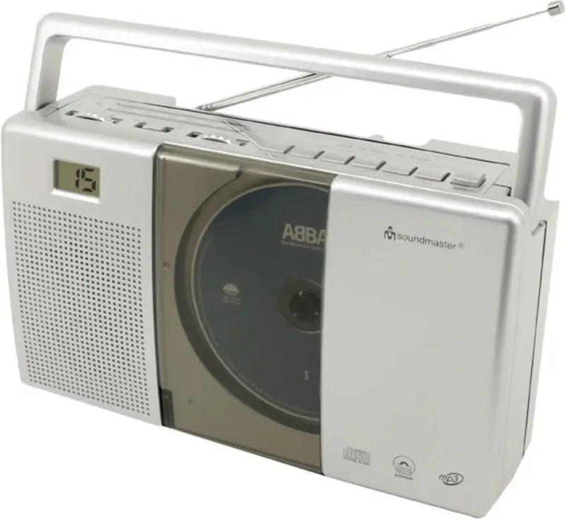 RCD1185 CD-Radio UKW CD Grau by Soundmaster – product photo