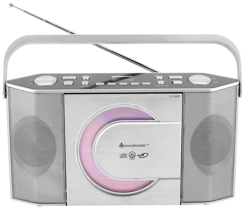RCD1755SI CD-Radio UKW CD Silber by Soundmaster – product photo 2 of 2