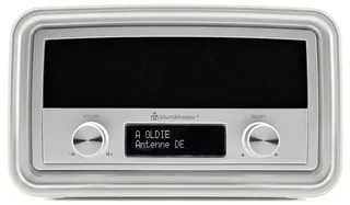 UR190WE Tischradio DAB+, UKW DAB+, UKW Weiß von Soundmaster – Produktfoto 3 von 3