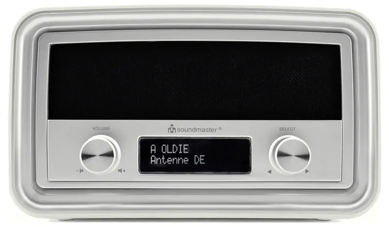 UR190WE Tischradio DAB+, UKW DAB+, UKW Weiß von Soundmaster – Produktfoto 3 von 3