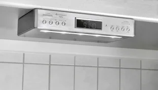 UR2045SI Küchenradio DAB+, UKW Bluetooth® Freisprechfunktion Silber från Soundmaster – produktbild 2 av 2