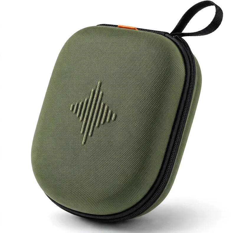 Koptelefoon Hoes - Harde Beschermcase voor JBL, Sony & Bose Koptelefoons - Waterafstotende Opberghoes met Draagband van Sounix in Groen – productfoto