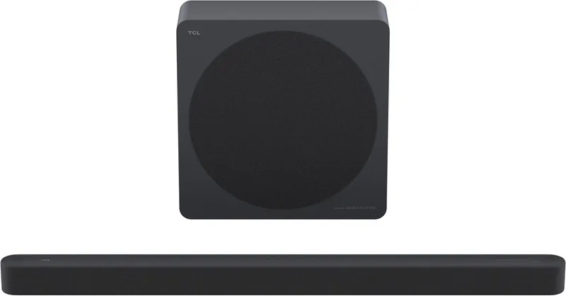 A65K | 3.1.2 Dolby Atmos Soundbar | 460W | Draadloze Subwoofer | HDMI eARC | Bluetooth van TCL in Titanium – productfoto