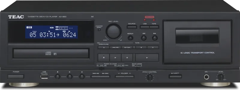 AD-850-SE/B cd-speler Persoonlijke cd-speler by TEAC in Black – product photo 1 of 2