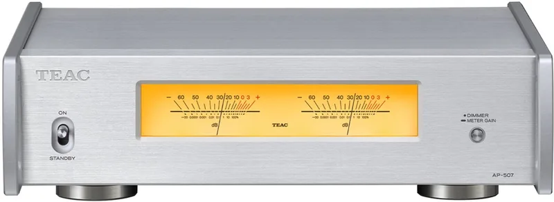 AP-507 Stereo Power Amplifier Silver by TEAC in Silver – product photo