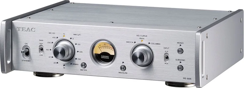 PE-505 Phono Voorversterker by TEAC in Silver – product photo 1 of 2