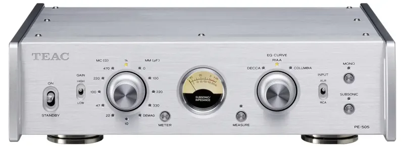 PE-505 Phono Voorversterker by TEAC in Silver – product photo 2 of 2