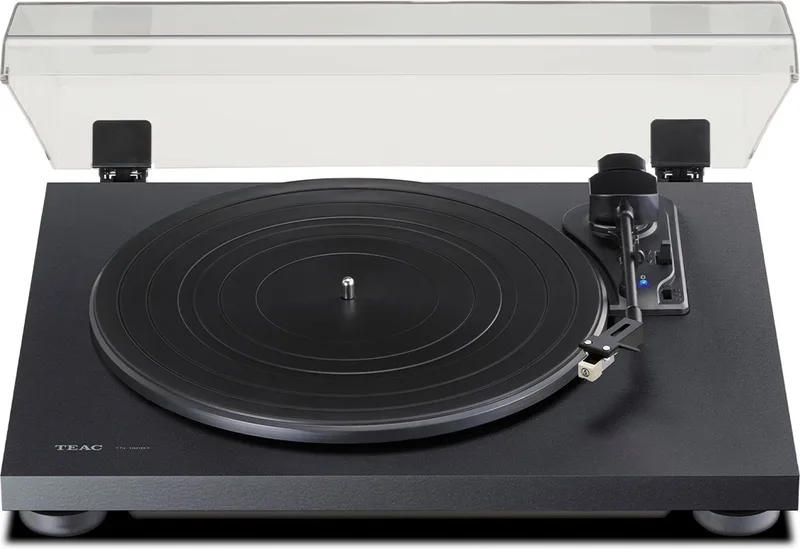 TN-180BT-A3/B - Bluetooth-platenspeler met Audio-Technica-cartridge van TEAC in Zwart – productfoto 1 van 2