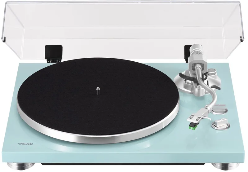 TN-400BT-X Bluetooth-platenspeler, turkoois by TEAC in Blue – product photo