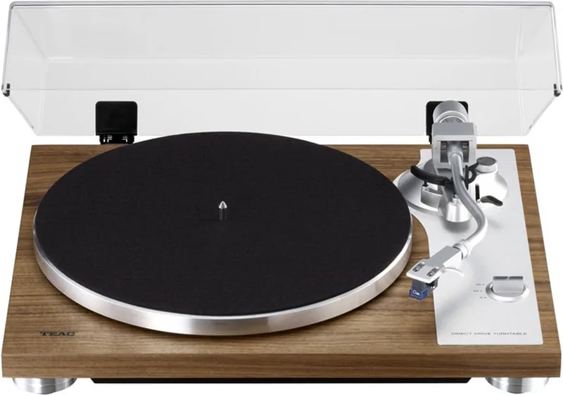 TN-4DSE Platenspeler - walnoot van TEAC in Bruin – productfoto 1 van 2