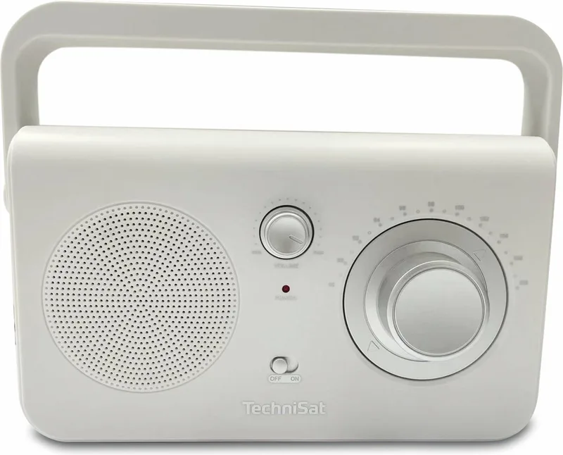 Classic 100 - portable FM-radio van Technisat in Wit – productfoto