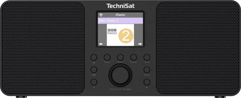 Classic 300 IR V2 - FM en internetradio met bluetooth en Wi-Fi van Technisat in Zwart – productfoto