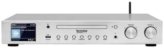 DIGITRADIO 143 CD (V3) - HiFi-tuner, internetradio (DAB+, FM, Wi-Fi audio-streaming functie, Bluetooth, Spotify Connect, CD-speler, app-bediening, afstandsbediening van Technisat in Zilver – met cd-speler – productfoto 2 van 2