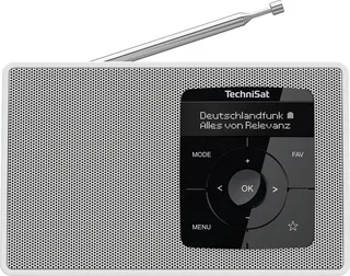 DIGITRADIO 2 Tischradio DAB+, UKW DAB+, UKW, Bluetooth® Weckfunktion Weiß by Technisat – product photo 1 of 2