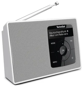 DIGITRADIO 2 Tischradio DAB+, UKW DAB+, UKW, Bluetooth® Weckfunktion Weiß by Technisat – product photo 2 of 2