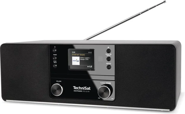 Digitradio 370 CD IR, DAB+, FM, internetradio en CD