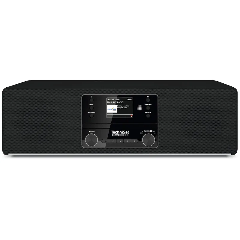 Digitradio 380 CD IR Hybride radio Zwart by Technisat – product photo