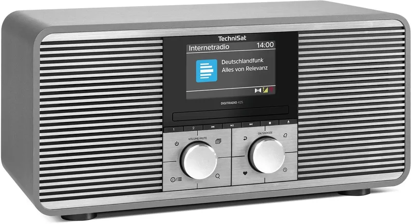 DIGITRADIO 425 – DAB+/internet/CD-radio, 40 W, Bluetooth, wifi, app by Technisat in Black – product photo