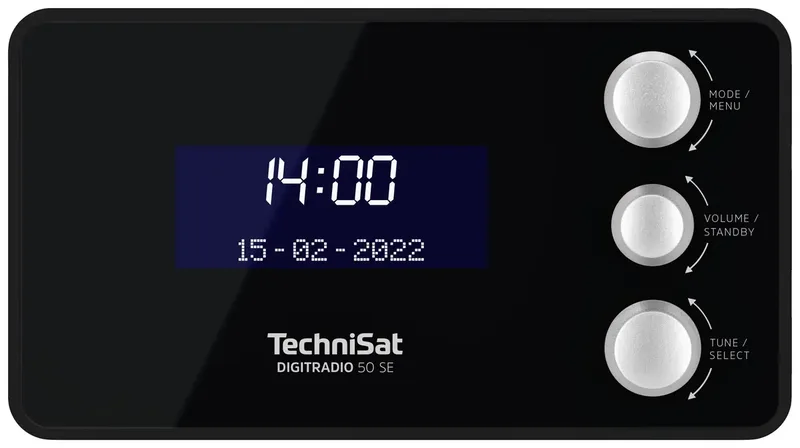 DIGITRADIO 50 SE Radiowecker DAB, DAB+, UKW Weckfunktion Schwarz by Technisat – product photo