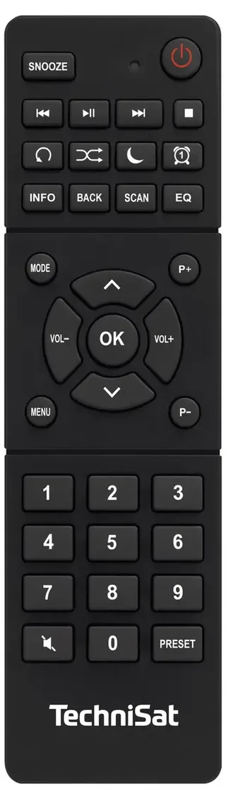 DIGITRADIO 550 IR - 10W Stereo Internetradio (DAB+, FM, wifi, Bluetooth, app-bediening, wekker) van Technisat in Zwart – productfoto 2 van 2