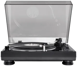 TECHNIPLAYER LP 300 - professionele USB-DJ-platenspeler (met scratch-functie en digitaliseringsfunctie, toerental: 33/45 omw/min, kwartsgestuurde directe aandrijving) van Technisat in Zwart – productfoto 2 van 2