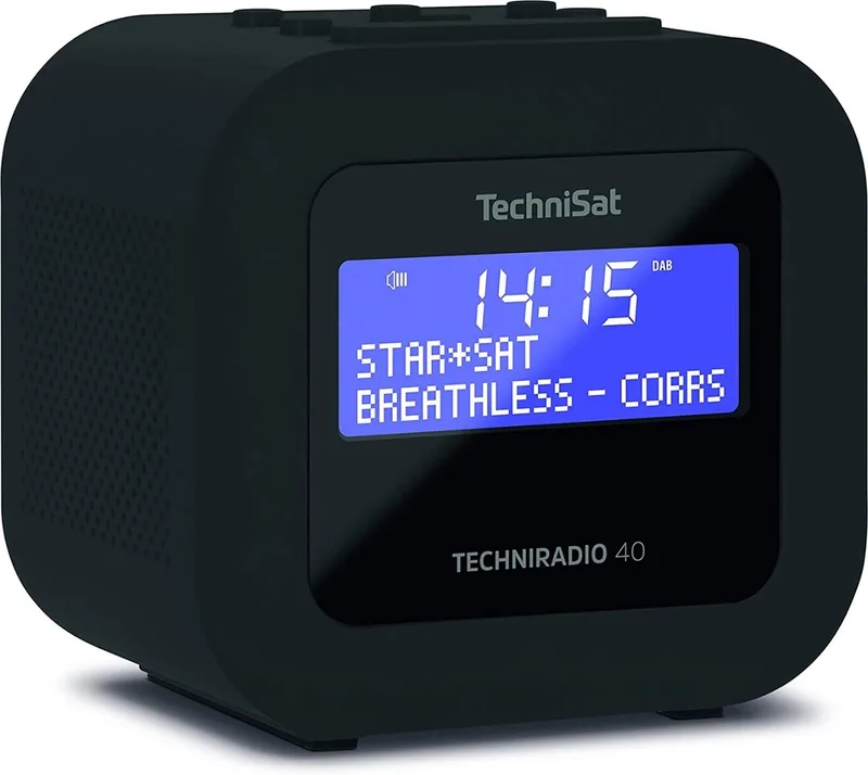 Techniradio 40 DAB+ wekkerradio by Technisat in Black – product photo