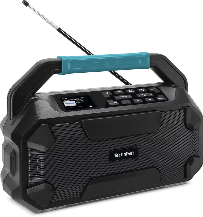 VIOLA 231 OD - draagbare DAB+ bouwradio - bluetooth by Technisat in Black – product photo